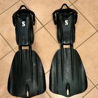 Pinne scuba diving