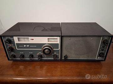 DRAKE 2C Ricevitore HF completo e di altoparlante