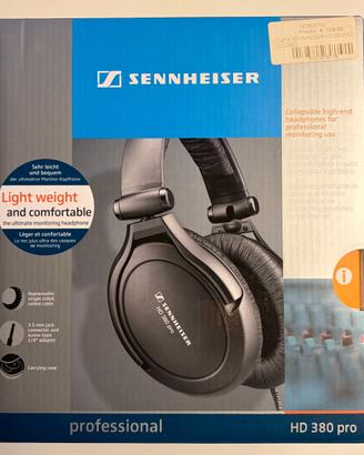 Cuffie Sennheiser HD 380 pro (corredo completo)