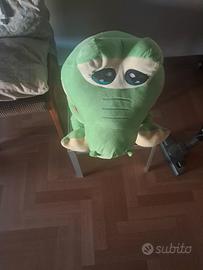 peluche gigante coccodrillo