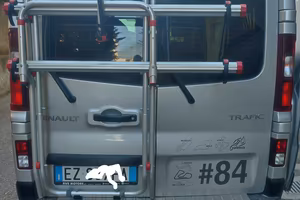 Portabici fiamma per Renault trafic e similari