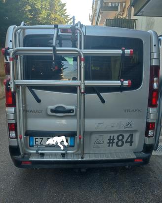 Portabici fiamma per Renault trafic e similari