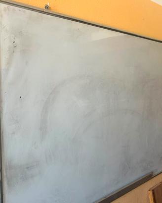 Lavagna scolastica +lavagna magnetica bianca