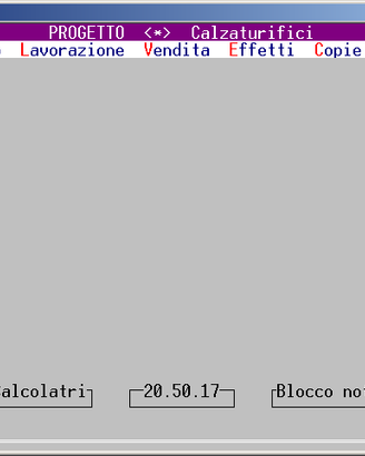 Software per Gestione Produzione Calzature, Sottop