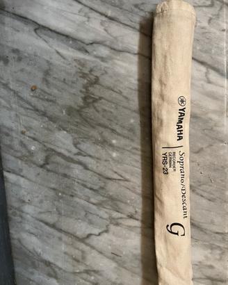 Flauto dolce yamaha yrs-23 modello soprano descant