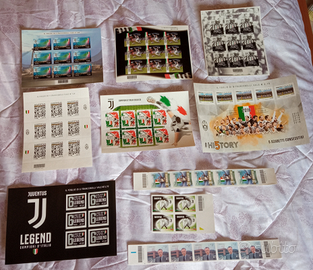 Francobolli: i 9 scudetti vinti dalla Juve