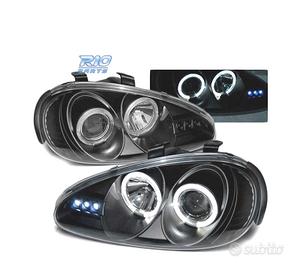 FARI OCCHI ANGELICI MAZDA MX3 91-98 FONDO NERO