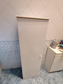 MOBILE DA BAGNO VINTAGE ANNI '70 - 46x147,5x36,5cm