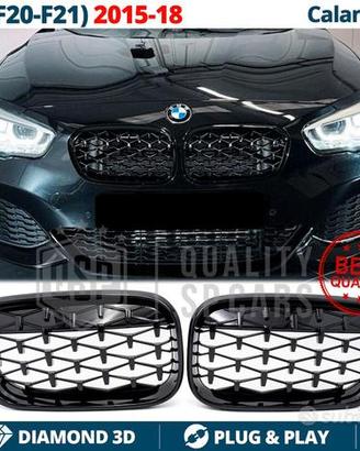 GRIGLIE per BMW Serie 1 F20 F21 15-18 Nera Diamond