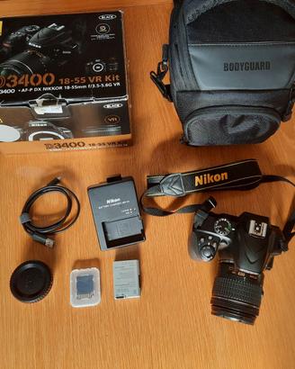 Nikon D3400 + accessori