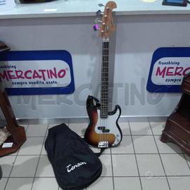 BASSO ELETTRICO TENSON CALIFONIA SERIES +CUSTODIA