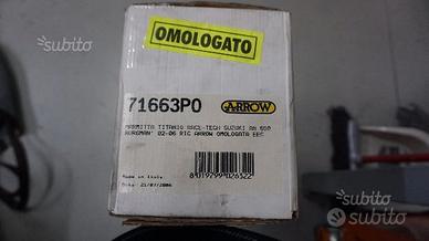 Suzuki burgman 650 02-10 scarico Arrow terminale