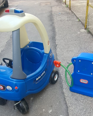 Macchina pompa di benzina a pedali little tikes