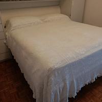 copriletto matrimoniale vintage fatto a mano 