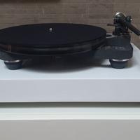 Base elettroniche hi fi in betulla laccata bianco