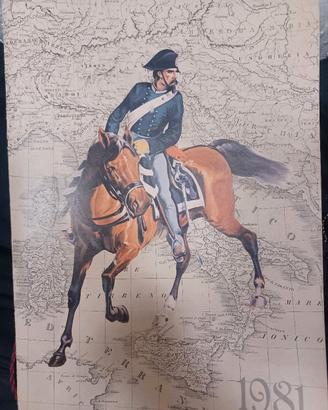 calendario storico Arma dei Carabinieri 1991