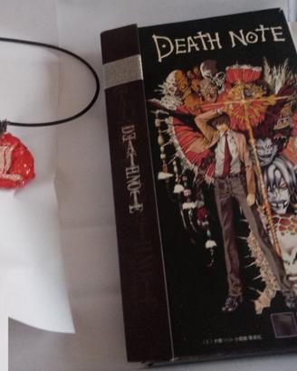 DEATH NOTE- Quaderno +penna +CD+ poster+ ciondolo