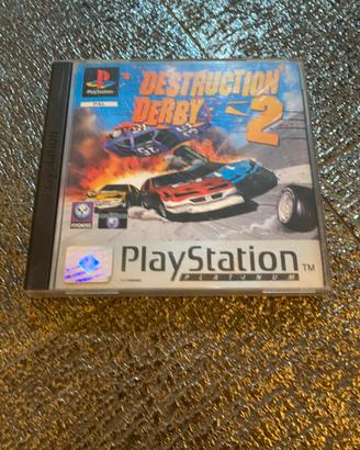 DESTRUCTION DERBY PS1 PLATINUM