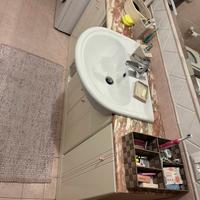 Water, Bidet e Mobile con Lavabo Dolomite
