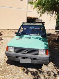 fiat panda 4x4 con carrello appendice