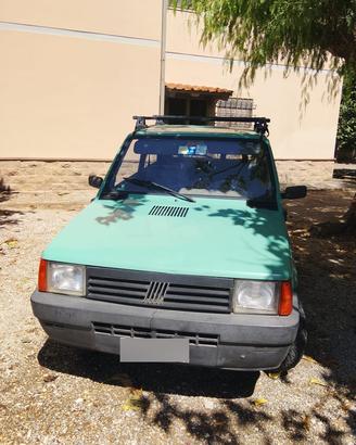 fiat panda 4x4 con carrello appendice