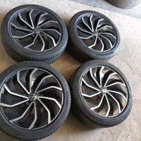 kit cerchi e gomme originali da 17 x ww/audi/seat/