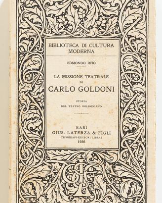La missione teatrale di Carlo Goldoni