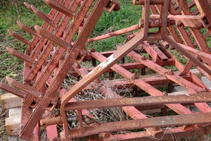 Erpice apribile denti fissi