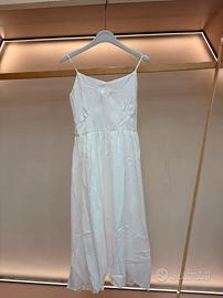 Vestito a spalline bianco