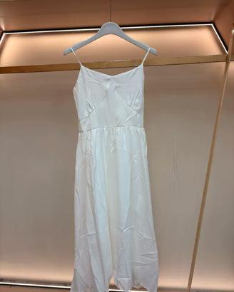 Vestito a spalline bianco