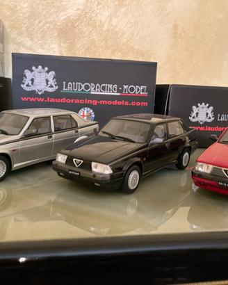 Alfa 75 turbo America 3.0 V6 scala 1:18 + Stelvio
