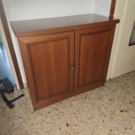 mobiletto in legno arte povera 95x47x83h