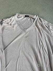 Mauro Grifoni maglione beige 100%cotone