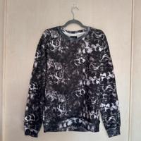 Felpa Vintage Zara Fantasia Animalier Taglia L