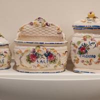 Set per Sale, Pepe, Zucchero e Caffè - ceramica