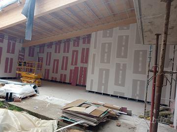 Cartongesso e muratura