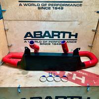 Abarth 500/595/695 bar & plate intercooler kit 9 l