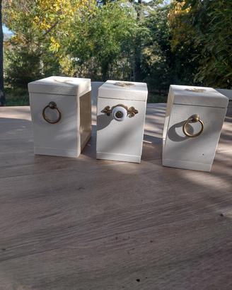 porta vaso di legno 