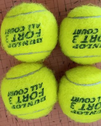 palline da tennis