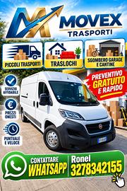 🚚 MOVEX – Piccoli Trasporti, Traslochi e Sgomberi