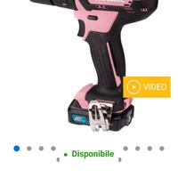 trapano makita rosa percussione