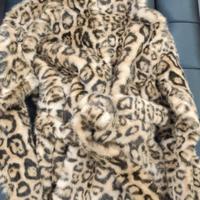 pelliccia ecologica leopard
