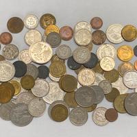 Lotto 87 monete Germania pre euro circa 400 gr.