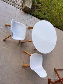 Tavolino per bambini con sedie