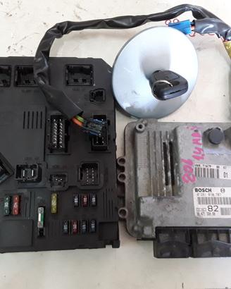 KIT CENTRALINA MOTORE PEUGEOT 206 2° Serie 028101