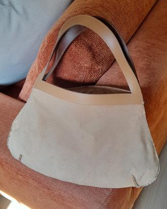Borsa scamosciata 