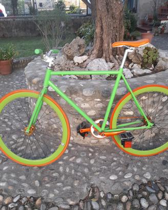 Bici Scatto Fisso Fixed Gear No Logo - 56 L