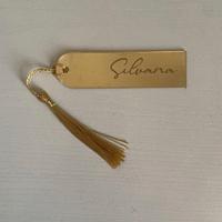 1x Segnaposto Targa dorata con Nome PERSONALIZZATO