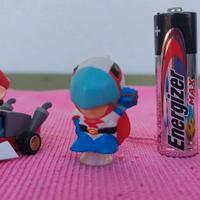 Lotto 3 gashapon MARIO KART - YATTAMAN - GATCHAMAN