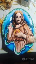 Sacro cuore di Gesù rilievo